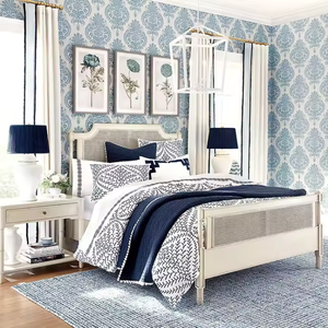 Juegos de dormitorio de madera maciza Muebles para el hogar Sala de estar Cama de madera hecha de madera maciza de caoba - Product Image 3