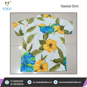 เสื้อฮาวายพิมพ์ลายดอกไม้ขนาดใหญ่,เสื้อฮาวายสำหรับปาร์ตี้ชายหาดของผู้ใหญ่อุปกรณ์สำหรับฤดูร้อน - Product Image 4