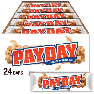 Barras de Caramelo con Cacahuetes PAYDAY, 1.85 oz (Paquete de 24) - Product Image 4