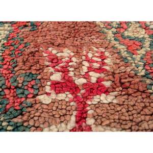 Alfombras de Lana Anudadas a Mano Nuray, Diseño Abstracto de Medallón Rojo Naranja, Patrones Rectangulares para Uso Doméstico, 9x12, Alfombra para Entrada o Pasillo, Pae-4539 - Product Image 3