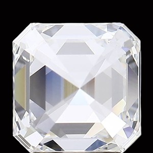 Diamante Sintético Cultivado en Laboratorio con Certificación IGI GRA, Color E, Claridad VS1, Corte Asscher, Excelente, 2.0 Quilates, para Joyería - Product Image 5
