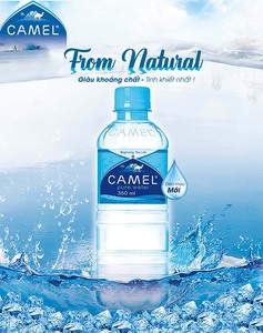 Camel Brand Pure Mineral Water 500ml Packaged in Plastic Bottle OEM ODM FMCG Beverage Manufacturer From Vietnam - Product Image 2