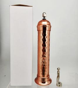 Prémio grego moinho estilo SS304 pimenta moinho martelo vácuo galvanizado escovado cobre acabamento aço carbono moedor metal - Product Image 3