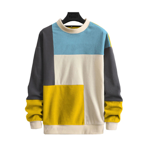 Sudadera de Hombre de Diseño Moderno, Venta al por Mayor, Estilo Urbano, Multicolor, Informal, de Algodón y Felpa - Product Image 1