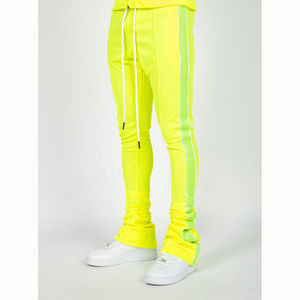 stacked <b>joggers</b> pants with side pockets stack <b>cargo</b> pant winter sweat pant stacked sweat pants <b>men</b> - Product Image 2