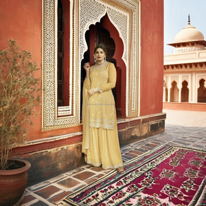 Ready Made Wedding Wear <b>Kurti</b> With Plazzo - Product Image 1