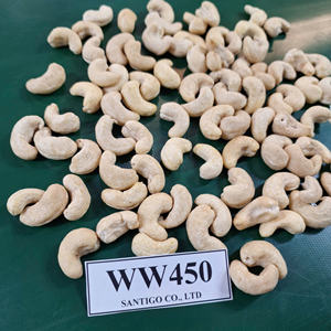 Noix de Cajou Brutes Prêtes à Expédier SANTIGO Vietnam Premium W450 Emballage OEM - Product Image 1