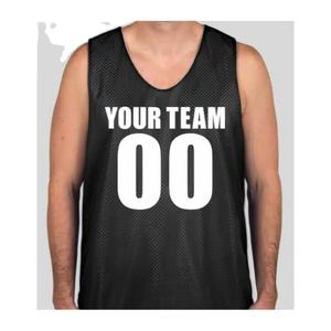 Camiseta de Baloncesto Personalizada Reversible y Transpirable, Camiseta sin Mangas para Adultos con Nombre y Número Personalizados, Ligera y Duradera para Entrenamiento de Baloncesto - Product Image 6