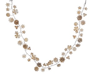 Guirlande de fleurs en métal multicolore fabriquée à la main taille personnalisée ornement de Noël d'intérieur décor à la maison de luxe pour les fournitures de fête - Product Image 4