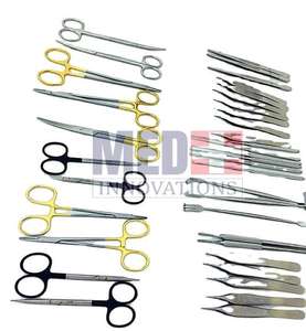 Source d'alimentation manuelle Ensemble d'augmentation mammaire en acier inoxydable de la meilleure qualité 40 Pcs Instruments de chirurgie plastique - Product Image 4