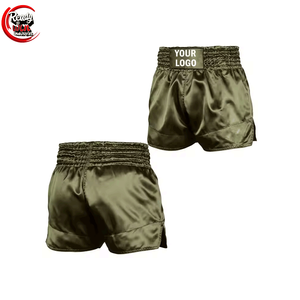 Short de Muay Thai de qualité supérieure grande taille 2024 Design personnalisé Short de boxe MMA de haute qualité pour hommes - Product Image 3