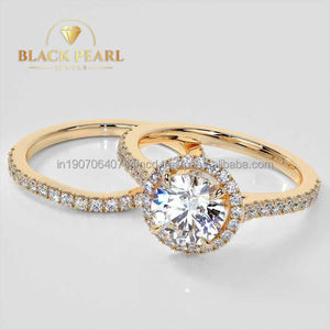 Graceful Designed 1CT CVD Lab Grown Moissanite Wedding Engagement Rings <b>Solid</b> <b>Silver</b> Classic Style Parties - Product Image 2