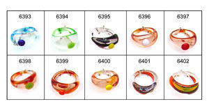 Perles de verre en forme de cône uniques les plus belles pour la fabrication de bijoux Perles de verre simples pour la fabrication de bracelets - Product Image 2