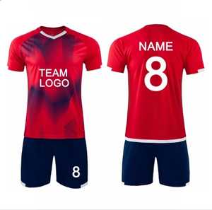 Kit de fútbol de secado rápido para hombre, muestra gratis, camisetas de fútbol con impresión Digital Retro, uniforme personalizable De Futebol - Product Image 4