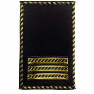 Épaulette élégante brodée à la main Insigne de la Royal Navy avec logo personnalisé Étiquette de marque pour robe de cérémonie - Product Image 3