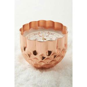 Cadeaux Artisanat Bougeoir Photophore Bocal à Bougie de Luxe Fini Doré Bocaux à Bougie en Métal Artisanat Cire Conteneur Bougie Bol Décoration de Mariage - Product Image 3