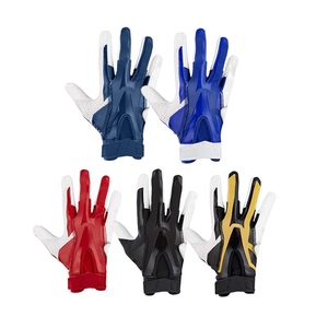 Gants de football américain de style nouveau, robustes, respirants, en spandex, professionnels, antidérapants, durables, confortables pour le receveur - Product Image 2
