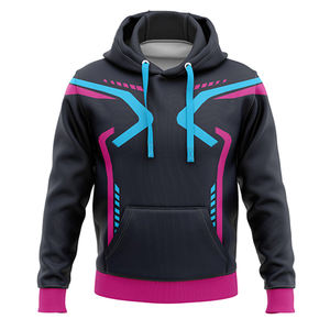 Fully Customized Unisex <b>Full</b> <b>Zip</b> <b>up</b> <b>Hoodies</b> 100% Polyester with <b>Zip</b> Sublimation Sweatshirt Embroidered Pattern OEM Service US - Product Image 3