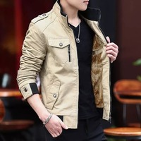 Chaqueta de Forro Polar Casual Coreana para Hombre, con Capucha, Resistente al Viento, Transpirable, Ecológica, Reversible, de Invierno, con Estampado de Camuflaje