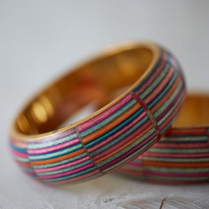 Pulsera retro clásica, pulsera negra de madera de moda, accesorio versátil de madera redonda - Product Image 6