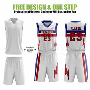 Maillots de basket-ball personnalisés à séchage rapide Uniformes d'été respirants pour jeunes et adultes avec design imprimé Ensembles sublimés personnalisés - Product Image 2