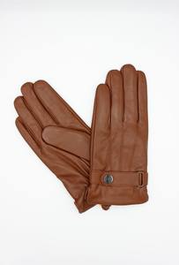 Guantes de Cuero Clásicos de Excelente Calidad, Forrados de Felpa Suave y Duradera, con Correa Ajustable hasta la Muñeca, para Uso Diario Informal, para Hombre, Surtidos - Product Image 2