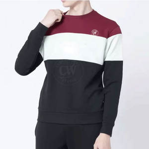 Venta al por mayor precio bajo hombres sudadera por encargo hombres sudadera cuello redondo hombres sudadera para la venta - Product Image 1