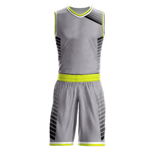 Uniforme de basket-ball en polyester de haute qualité Concevez votre propre tenue d'équipe personnalisé Service OEM de grande taille Prix très compétitif - Product Image 2