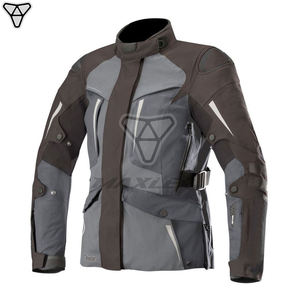 Veste de sport protégée CE pour femmes imperméable et coupe-vent pour toutes les saisons, options de taille plus, vêtements de course automobile pour moto - Product Image 2