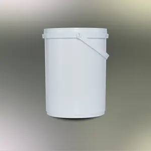 Seau de peinture en plastique PP de 5 litres bon marché ouvert plusieurs fois baril de seau à tambour en plastique de nombreuses utilisations - Product Image 1