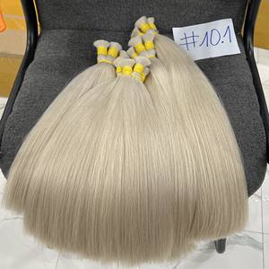 SLAVIC QUALITÉ PREMIUM OMBRE BLONDE NUANCES EXTENSIONS DE CHEVEUX HUMAINS RUSSES CUTICULE ALIGNED - Product Image 4