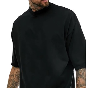 T-shirt à épaules tombantes personnalisé à séchage rapide 180gsm collection été confortable printemps surdimensionné vêtements durables pour femmes nouvel arrivage - Product Image 1