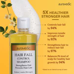 Champú Orgánico a Base de Hierbas para el Control de la Caída del Cabello con Aceites de Árbol de Té y Argán, Ginseng para Cabello Rizado, Crema para el Crecimiento del Cabello - Product Image 3