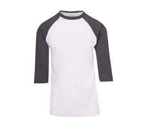 Camiseta de béisbol de algodón y poliéster, diseño personalizado, servicio OEM, venta al por mayor, con mangas raglán - Product Image 1