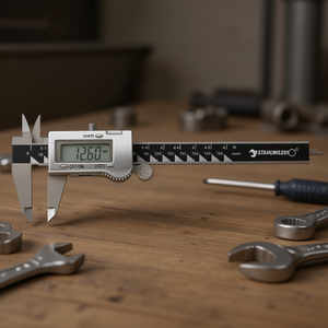 เวอร์เนียคาลิปเปอร์ Stahlwille พร้อมตลับเมตรความแม่นยำสูงสำหรับการวัดที่แม่นยำ - Product Image 3