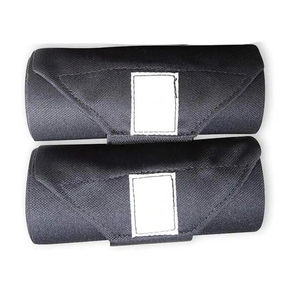 Vendajes de lana Pierna de caballo Vendajes de lana de caballo polar de alta calidad Envolturas de polo con logotipo de marca personalizado - Product Image 5