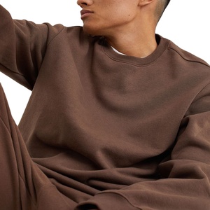 Sudadera con cuello redondo y estampado personalizado para hombre, sudadera con capucha de algodón, sudadera para hombre - Product Image 1