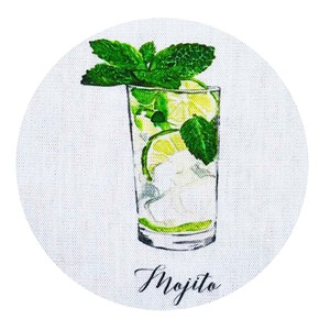 High Quality Disposable 8"x8" Linen <b>Cocktail</b> Napkins Square Modern Handmade for Weddings Parties Custom <b>Printed</b> Wholesale Home - Product Image 2