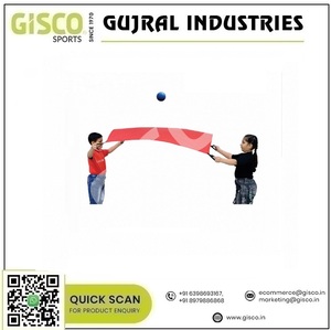 Parachute pour deux personnes de forme rectangulaire d'excellente qualité adapté à 2 enfants renforce les compétences de travail d'équipe et de communication - Product Image 2