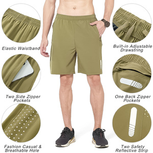 <b>Mens</b> Customizable Quick-Dry Jogging <b>Shorts</b> <b>Elastic</b> <b>Waistband</b> Casual Style for Running and Workouts OEM/ODM Available - Product Image 5