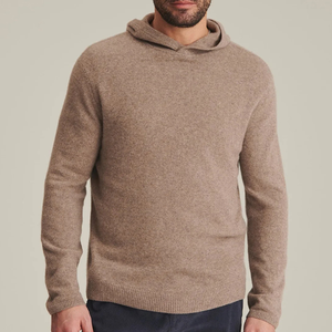 Sweat à capuche d'hiver imprimé personnalisé de conception intemporelle moderne 100% coton polaire coupe surdimensionnée lavable en machine anti-rétrécissement respirant - Product Image 3