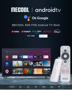 Mecool KD5 FHD <span class=keywords><strong>TV</strong></span> <span class=keywords><strong>Stick</strong></span> ระบบ Android 11 ความละเอียด 1080P กล่องทีวีอัจฉริยะ BT5.0 1GB 8GB WiFi 2.4G/5G HDR 10+ มินิ เครื่องเล่นมีเดีย ดองเกิล รุ่นใหม่ ปี <span class=keywords><strong>2022</strong></span> - Product Image 6
