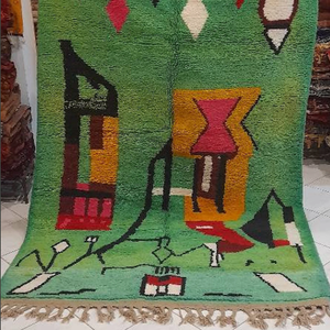 Tapis de Boujaad Vintage marocain authentique grand tapis de Boujaad en laine marocaine personnalisé nouveau tapis de Boujaad - Product Image 1