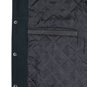 Veste universitaire pour homme, prix de gros, nouveau design, respirante, de haute qualité, confortable, unie, teinte unie, logo personnalisé, veste universitaire pour homme - Product Image 3