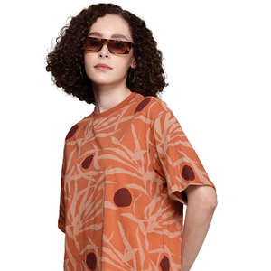 Nouveau t-shirt poids lourd 230gsm 100% coton plaine Dtg impression poids lourd femmes t-shirt surdimensionné de haute qualité - Product Image 4