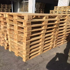 Paletas europeas para almacenamiento en almacén, hoja deslizante de 4 vías nueva y usada, paletas de madera de plástico de una cara con construcción de acero - Product Image 4