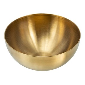 Cuenco para servir de mármol dorado puro de una sola pieza, diseño antiguo hecho a mano para uso en el hogar y el restaurante, elegante para fiestas - Product Image 1