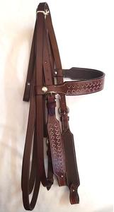 Western Horse Tack de qualité supérieure nouvelle têtière en cuir sculpté usiné à la main meilleur prix pour l'équitation - Product Image 4