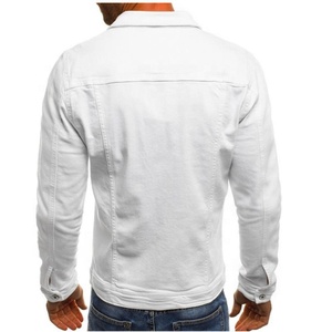 Men's <b>Denim</b> Trucker Jacket Casual Slim Fit Cotton Jean <b>Coat</b> With Multi Color Variations Spring Autumn Outdoor Wear Customized - Product Image 5