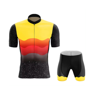 Maillot de ciclismo Uniforme de bicicleta de montaña Sublimación personalizada Multy Color Diseño simple Mejor precio razonable Venta - Product Image 3